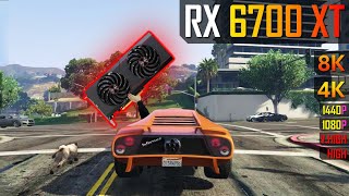 RX 6700 XT  GTA 5 amp Online [upl. by Oiliruam725]