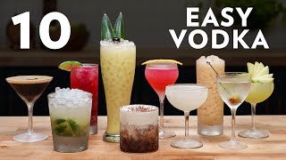 10 Best Vodka Cocktails Quick  Easy and Tasty [upl. by Beatrice]