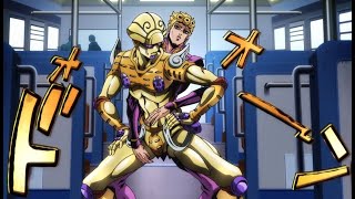 All JoJos Bizarre Adventure poses from Golden Wind part 1 video [upl. by Hammond]