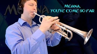 I Am Moana from quotMoanaquot Trumpet Cover [upl. by Aivatnohs]