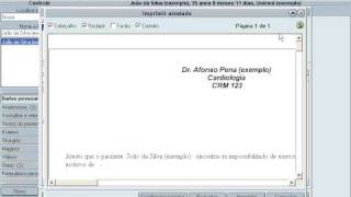 Tutorial 16 Imprimindo atestados com o HiDoctor® [upl. by Kelsi122]