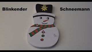 Weihnachtliches Löten 2024 Blinkender Schneemann [upl. by Sanfo364]