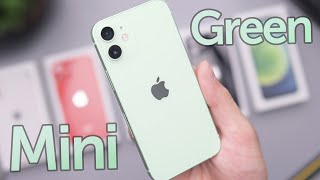 Green iPhone 12 Mini Unboxing amp First Impressions [upl. by Lynn74]