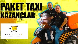 PAKET TAXİ KURYE KAZANÇLARI 2023 [upl. by Annodas738]