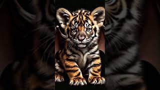 Filhote de 🐯  🦇 bichinhosfofinhos animals bichinhos pets bichos bichinhosdeestimação [upl. by Llerehc]