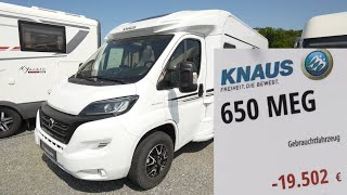 Wohnmobil Preise fallen 19502 € KNAUS SKY TI PLATINUM 650 MEG Teilintegrierter 2023 [upl. by Meredeth255]