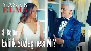 Evlilik sözleşmesi mi  Yasak Elma 8 Bölüm [upl. by Anauqaj]