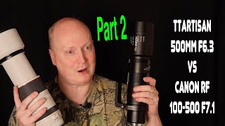 TTArtisan 500mm F63 Telephoto Lens part 2 Test charts tests [upl. by Callan755]