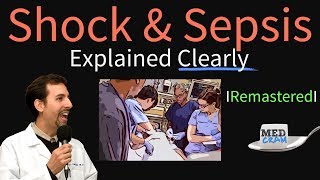 Shock and Sepsis Explained Clearly Remastered Symptoms Causes Diagnosis Pathophysiology [upl. by Eniamat]