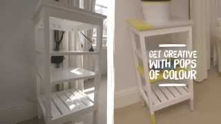 How To Revamp Your Furniture  Painting Ideas amp Tips  Homebase [upl. by Varin985]