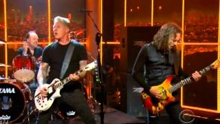 Metallica Perform quotFuelquot at Craig Ferguson 20141118 [upl. by Ila51]