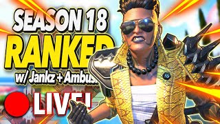 🔴 LIVE  Season 18 Pred Ranked with Jankz  Ambush [upl. by Raji739]