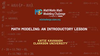 Math Modeling An Introductory Lesson [upl. by Fausta]