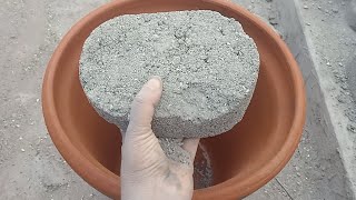 New video sand cement clay pot crumbling warer crumbling [upl. by Maddeu]