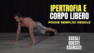 Massa a corpo libero come fare TUTORIAL ESERCIZI [upl. by Marys]