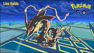 Live Mega Rayquaza Raids  Pokemon Go  Yagnik009 [upl. by Atinek]