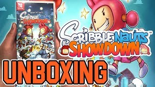 Scribblenauts Showdown Nintendo Switch Unboxing [upl. by Ainevul570]