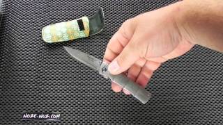 MCU33D MCUSTA TAKE CLASSIC DAMASCUS FOLDER [upl. by Nnaylime]