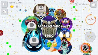 FADZ LIVE Eu regions 700 agario live بث اقاريو [upl. by Aedrahs]