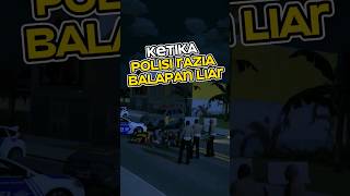 Ketika Polisi Razia Balapan Liar di GTA V shortvideo gta [upl. by Matejka530]