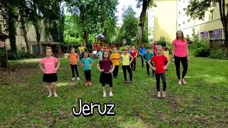 Jerusalema Dance Challenge  Kids dancing Jerusalema Poland Lodz Preschool [upl. by Bowyer]