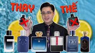 8 Lựa Chọn THAY THẾ cho Dior Sauvage Bleu de Chanel Giò Trắng Best Blue Fragrances for men [upl. by Yddor]