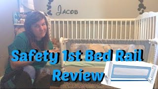 Safety 1st Top Of The Mattress Bed Rail REVIEW [upl. by Noillid]