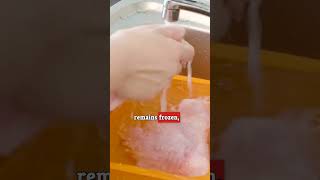 Never Thaw Frozen Meat This Way Frozen Meat Defrost [upl. by Middendorf]