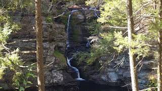 Fulmer amp Factory falls  Childs State Park PA [upl. by Grange]