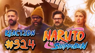 Naruto Shippuden  Episode 324  The Unbreakable Mask and the Shattered Bubble  Group Reaction [upl. by Aneleairam]