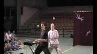 Pianojuggling by Vova and Olga in Israel [upl. by Devol]