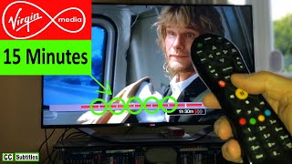 Virgin TV How to Skip Chapters 15 minutes at a time  Virgin Media TV Tivo Box Chapter Skip [upl. by Lednahc510]