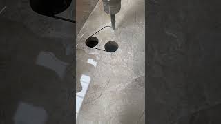 Water jet Cutting machine Glass Stone Ceramic metal shorts [upl. by Inoliel]