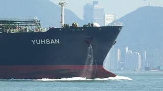 L P G Tanker《YUHSAN》 穿越青馬橋 20241004 P326075400 00 40 00 06 32 [upl. by Chance]