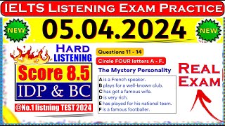 IELTS LISTENING PRACTICE TEST 2024 WITH ANSWERS  05042024 [upl. by Michele757]