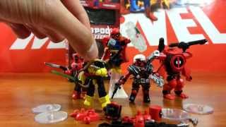 marvel minimates deadpool assemble reviewthai [upl. by Haila]