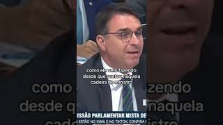 Senador Flávio Bolsonaro em ações constantes contra o que escondem para CPI de 8 de janeiro [upl. by Ahasuerus580]