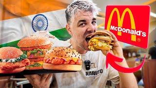 ASÍ ES UN MCDONALDS en INDIA 🇮🇳 HAMBURGUESAS DONDE las VACAS son SAGRADAS Y TODO PICA 🍔 [upl. by Sausa223]