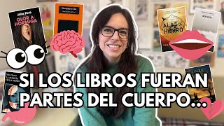 📚 BOOKTAG del CUERPO HUMANO 📚 Libros para reflexionar devorar imprescindibles famosos [upl. by Auqinu]