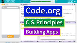 While Loops Lesson 1121 Tutorial with Answers Codeorg CS Principles [upl. by Nollek867]