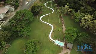 Take on the waterslide at TRAC Murwillumbah [upl. by Florenza692]