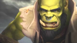 Thrall vs Garrosh WoD Cinematic  PTBR [upl. by Judith]