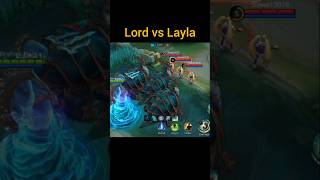 Lord vs Layla shorts mlbb mobilelegends [upl. by Whitver815]