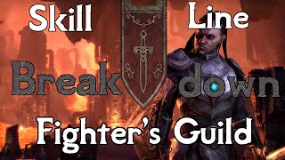 Skill Line Breakdown Fighters Guild [upl. by Hamner]