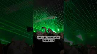 The Prodigy Isle of Wight 2024  Laser Tribute shorts keithflint [upl. by Nepets]