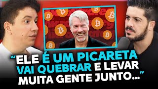 O MAIOR INVESTIDOR DO BITCOIN VAI QUEBRAR MICHAEL SAYLOR [upl. by Viviene]