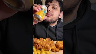 FRIED CHICKEN ASMR MUKBANG asmr mukbang [upl. by Eivla]