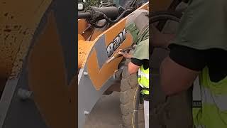 SandBlasting Loading shovel Full video on my channel [upl. by Yeleek]