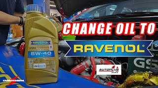 RAVENOL CHANGE OIL [upl. by Emmeline]