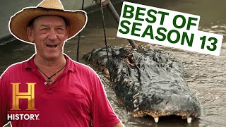 Swamp People OUT OF CONTROL GATOR BRAWLS TOP MOMENTS OF SEASON 13 [upl. by Veljkov]